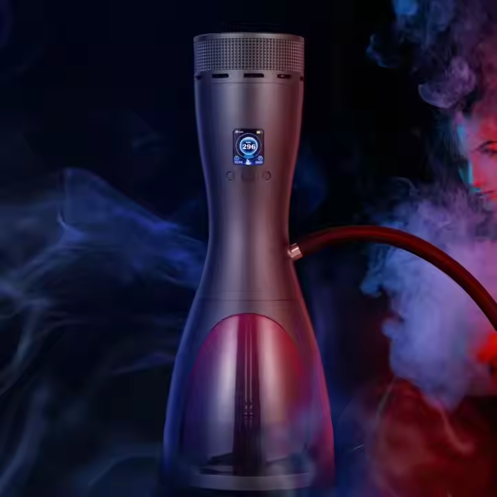 New Design Electric Shisha Hookah Set Open System with Glass Bowl Electric E Hookah Shisha
