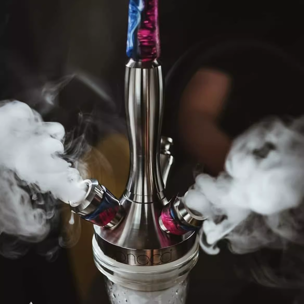 Union Hookah Fibonacci – Luxury Stainless Steel Shisha Pipe with Minimalist Design