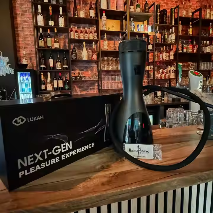 New Design Electric Shisha Hookah Set Open System with Glass Bowl Electric E Hookah Shisha