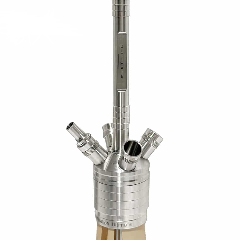 54CM Steamulation Hookah Stainless Steel Shisha