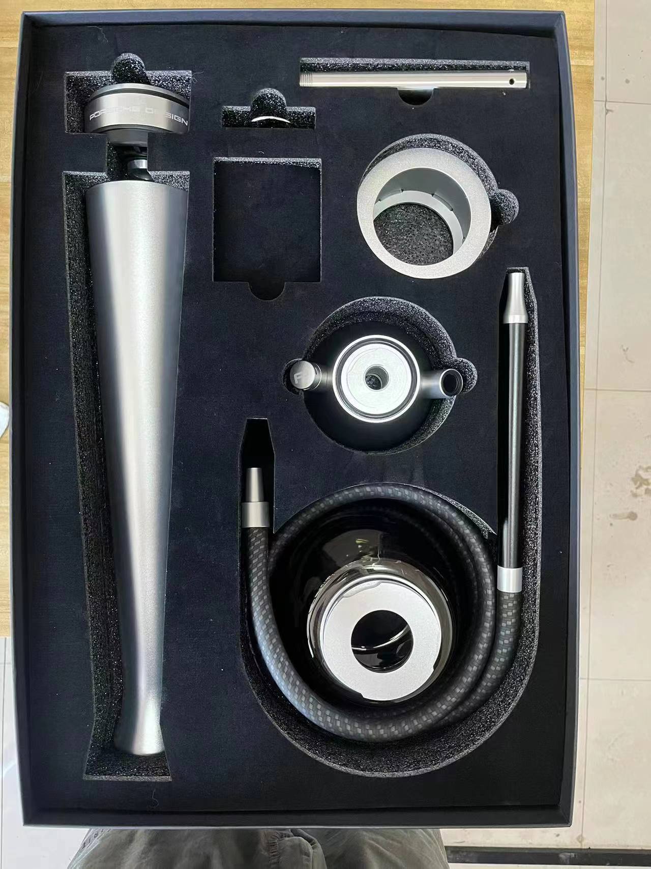 Luxury Porsche-Inspired Arabic Hookah Set – Premium Shisha Experience