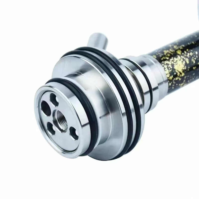 Steamulation German Stainless Steel Hookah – Premium Single Hose Shisha Set for Bar & Lounge