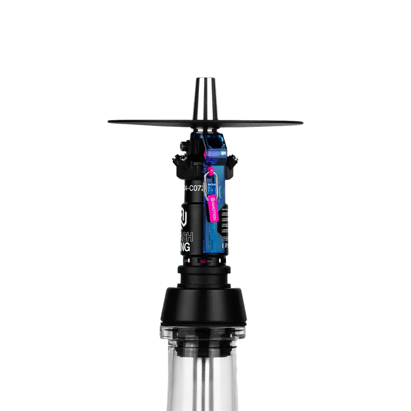 Amotion Flash Bang Black Premium Hookah – Modern German Design Shisha Set