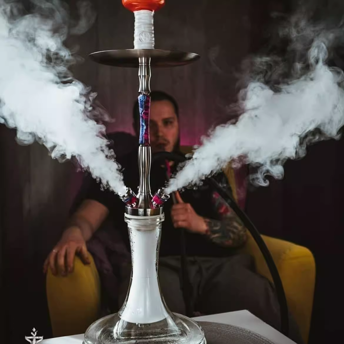 Union Hookah Fibonacci – Luxury Stainless Steel Shisha Pipe with Minimalist Design