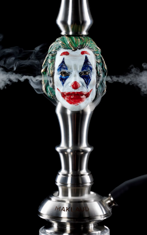 Maklaud Joker Hookah – Full Set Russian Premium Shisha with Iconic Clown Design