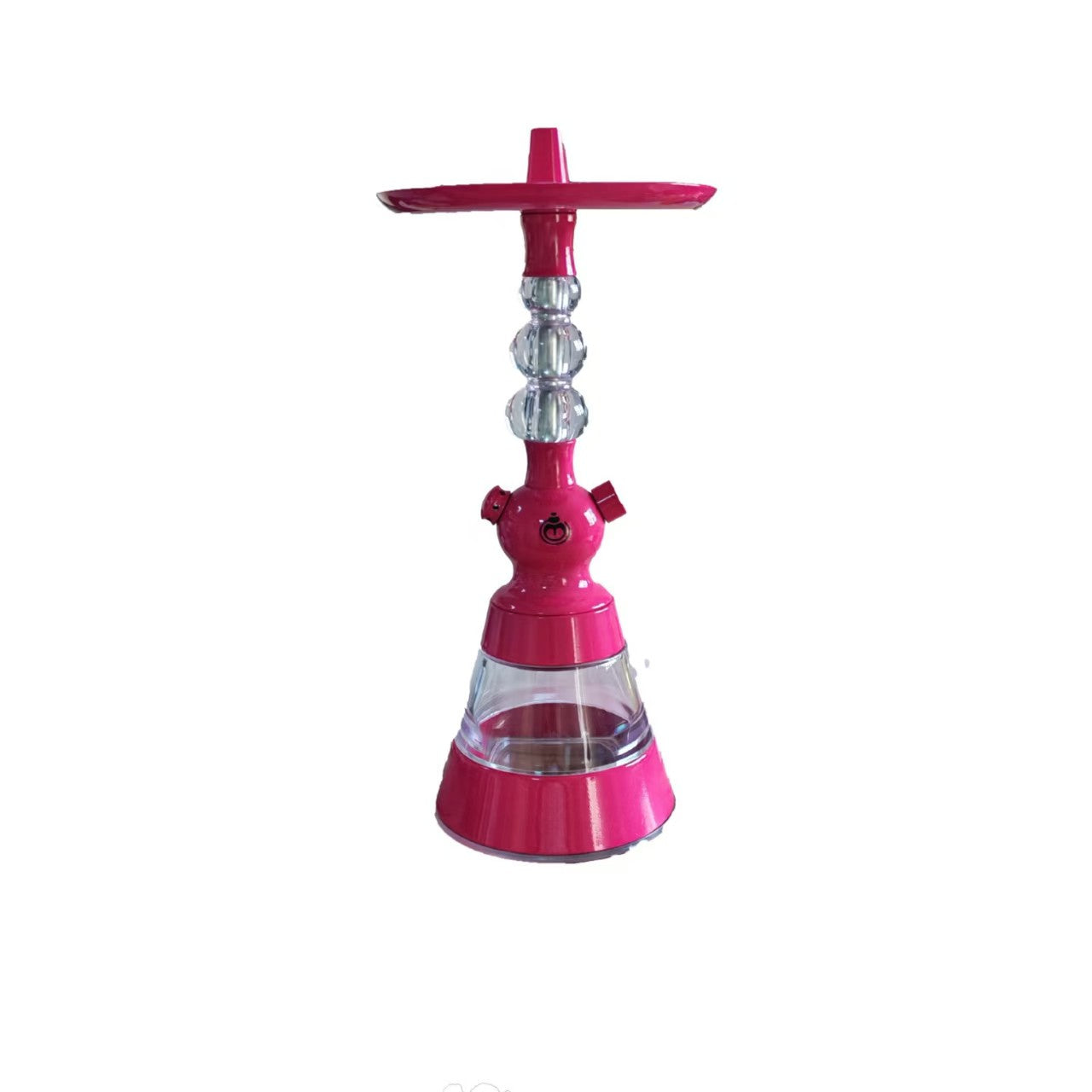 Arabic Aluminum Hookah Full Set | Durable Alloy Body with Acrylic Stem, Multiple Colors Available