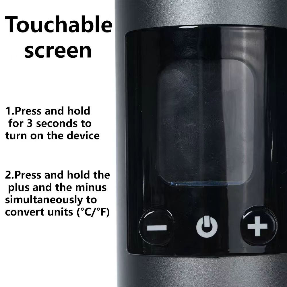 Smart Electric Hookah Shisha – Luxury Arabic Style, Aluminum Alloy, Touch Screen, Carbon-Free