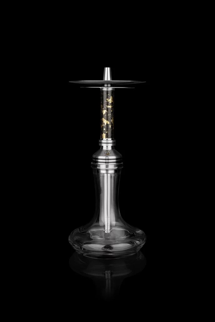 Steamulation German Stainless Steel Hookah – Premium Single Hose Shisha Set for Bar & Lounge