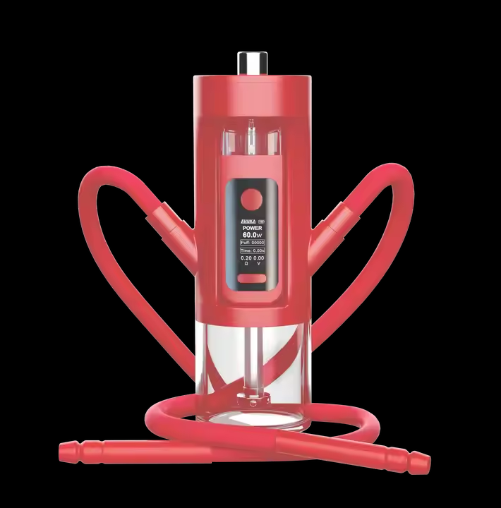 Portable LED Travel Hookah – Colorful Electronic Shisha for Car & Outdoor, Wholesale