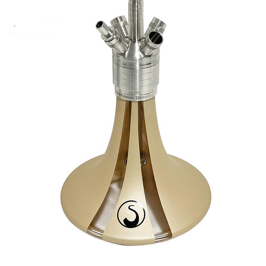 54CM Steamulation Hookah Stainless Steel Shisha