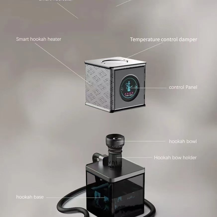 Electronic Hookah Arabic Hookah Smart Electronic Charging Use Hookah Electric Shisha Factory Wholesale
