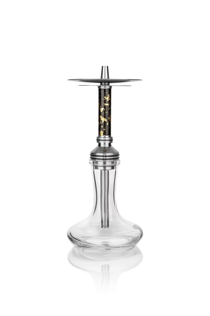 Steamulation German Stainless Steel Hookah – Premium Single Hose Shisha Set for Bar & Lounge