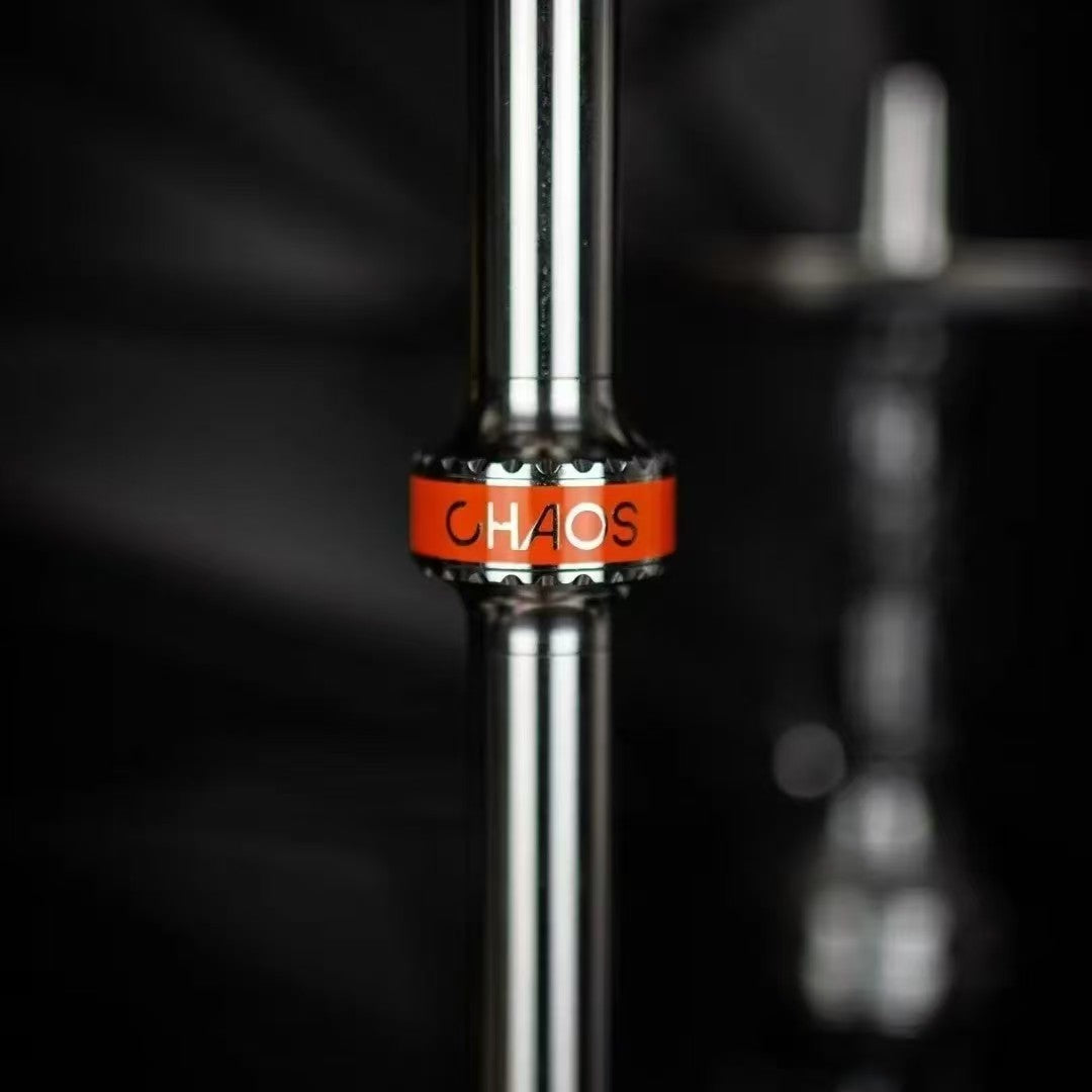 CHAOS® Premium Stainless Steel Hookah Set | High-End Single Hose Shisha for Bars, Lounges & KTV