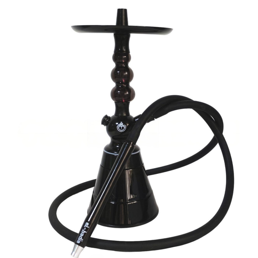 Arabic Aluminum Hookah Full Set | Durable Alloy Body with Acrylic Stem, Multiple Colors Available