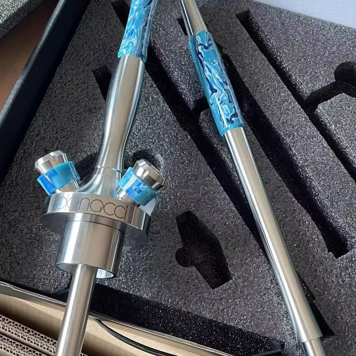 Union Hookah Fibonacci – Luxury Stainless Steel Shisha Pipe with Minimalist Design