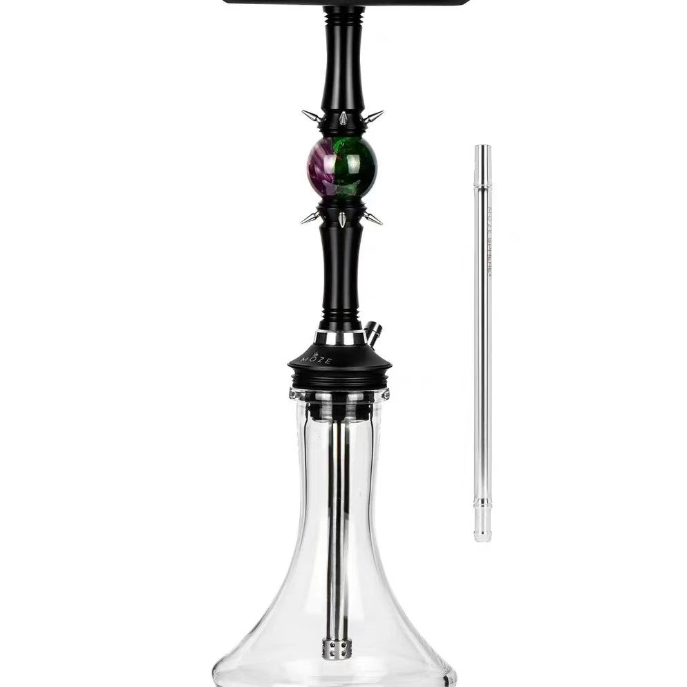 MOZE Luxury German Shisha Hookah – Planet Design, Arabic Style, Perfect for KTV & Hookah Bars